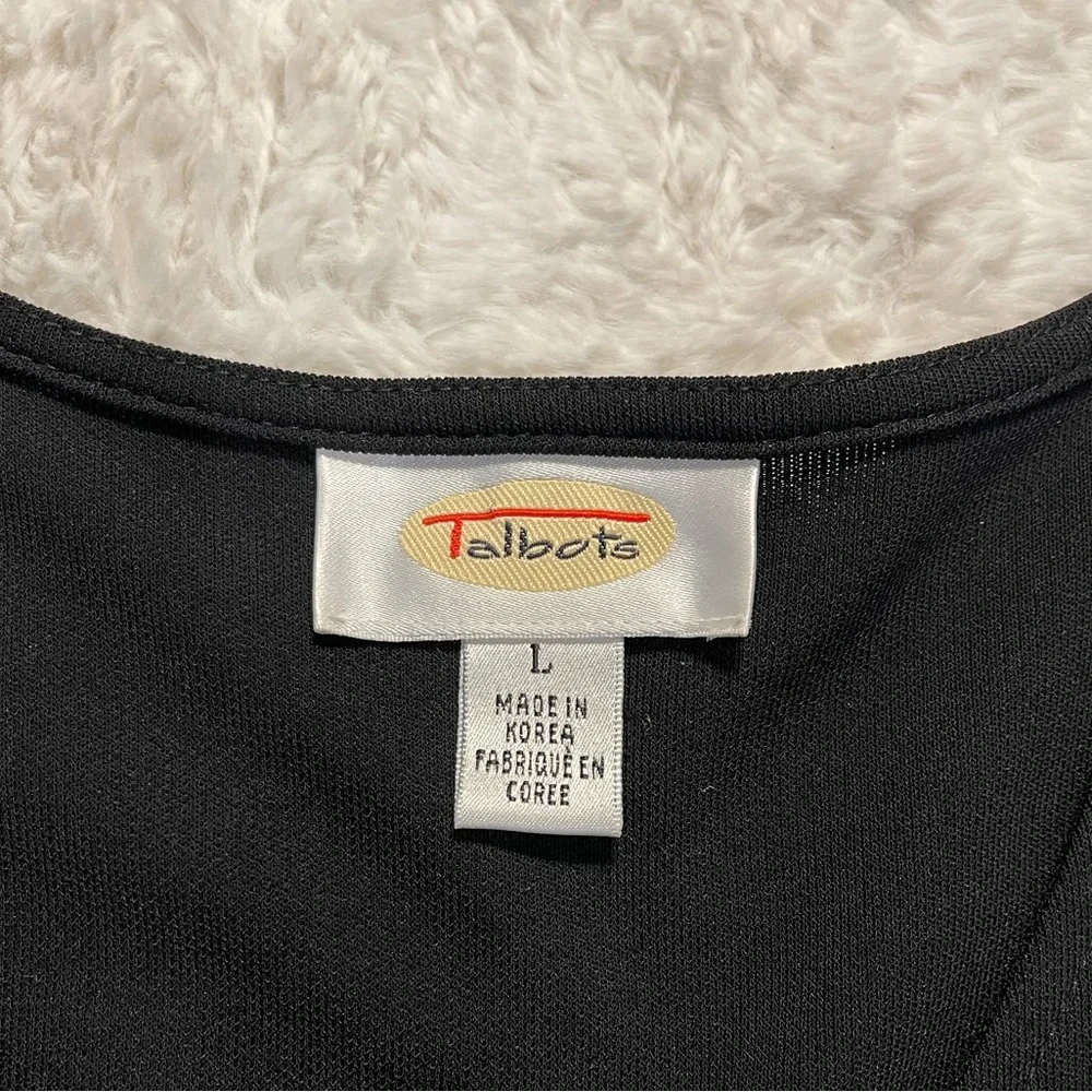 Talbots size large black - Picture 3 of 6